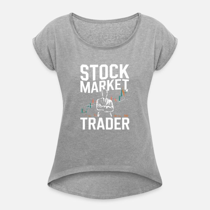 Stock Market Trader Savvy Moves with Confident