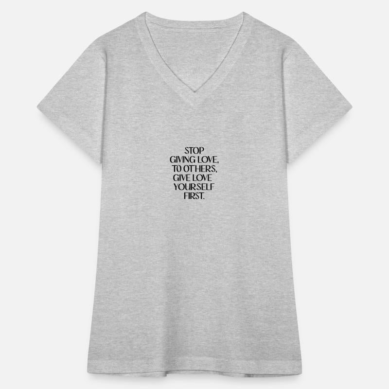 Stop giving love to others, give love yourself