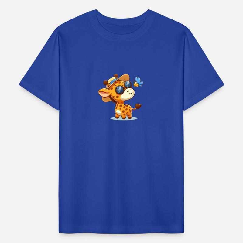 Stylish baby giraffe