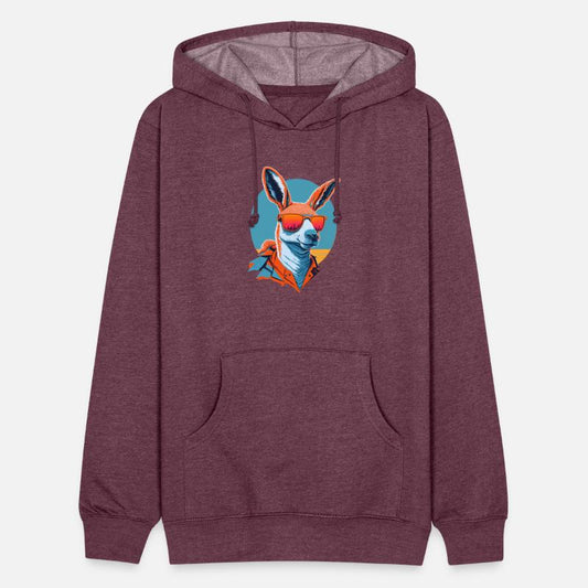 Stylish kangaroo with sunglasses