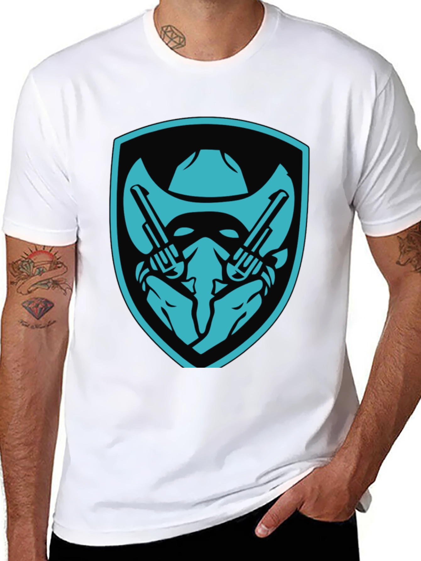 Cowboy Bandit Graphic T-Shirt