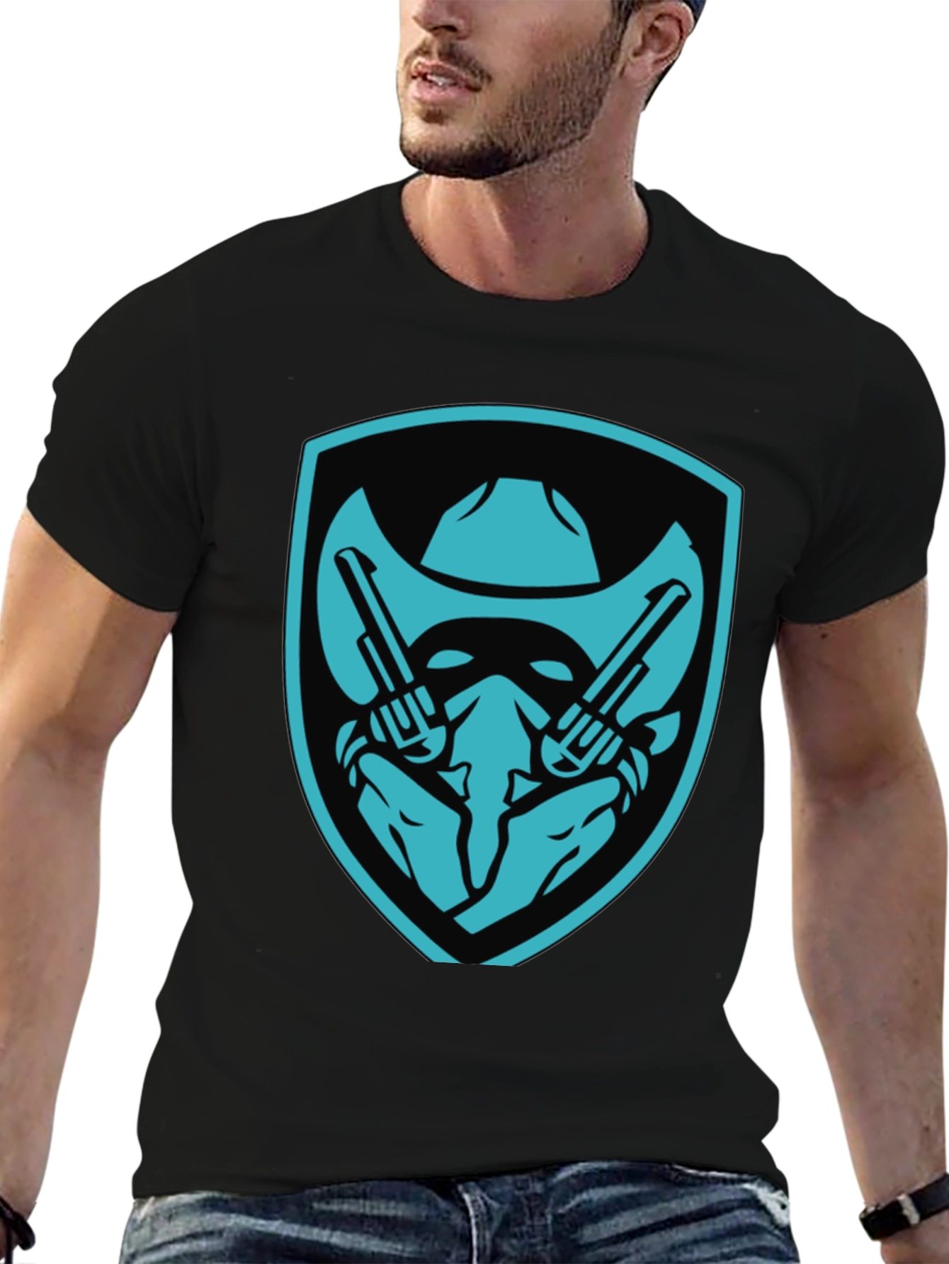 Cowboy Bandit Graphic T-Shirt
