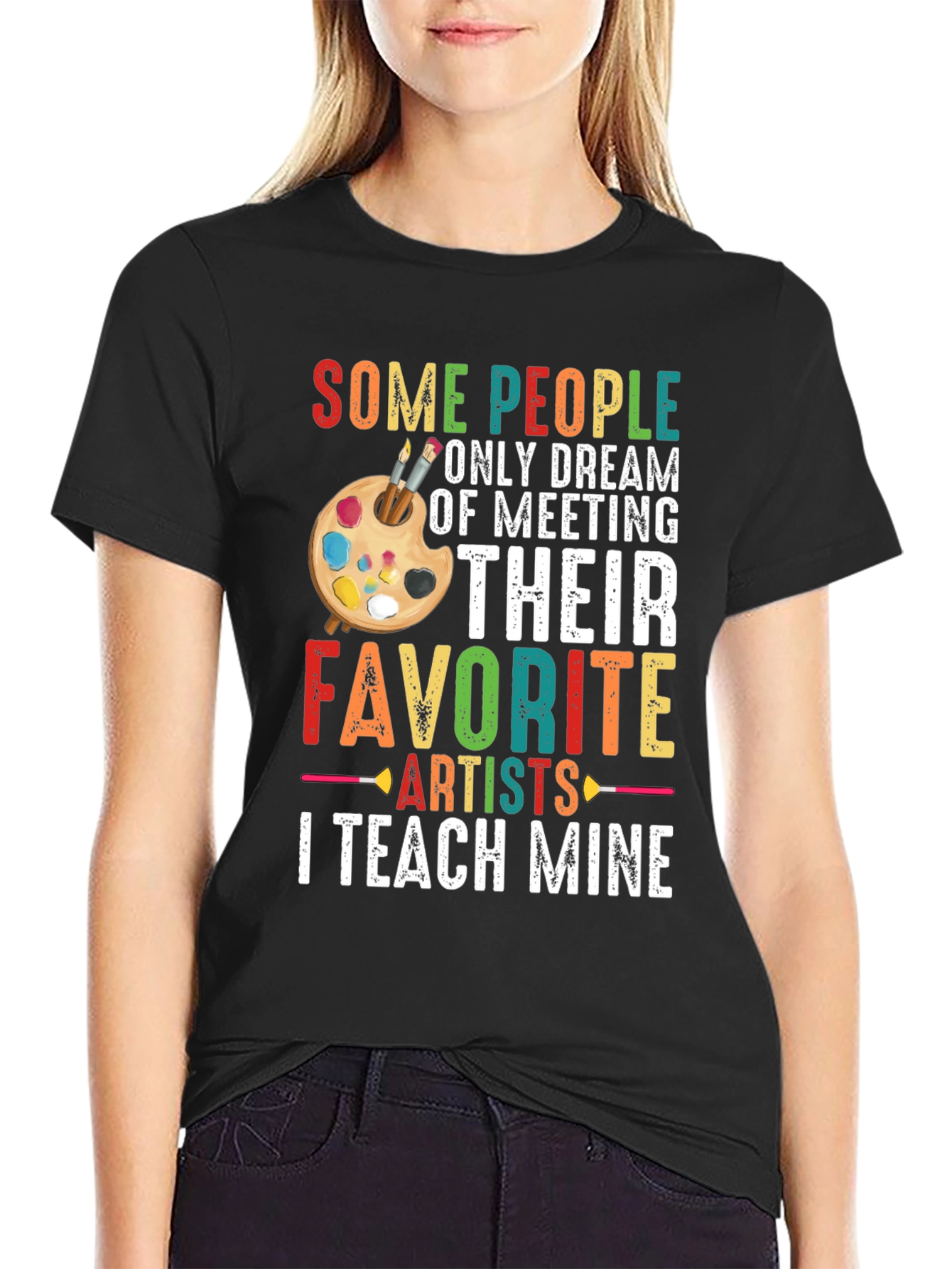 Artist Teacher T-Shirt - Teach Mine!
