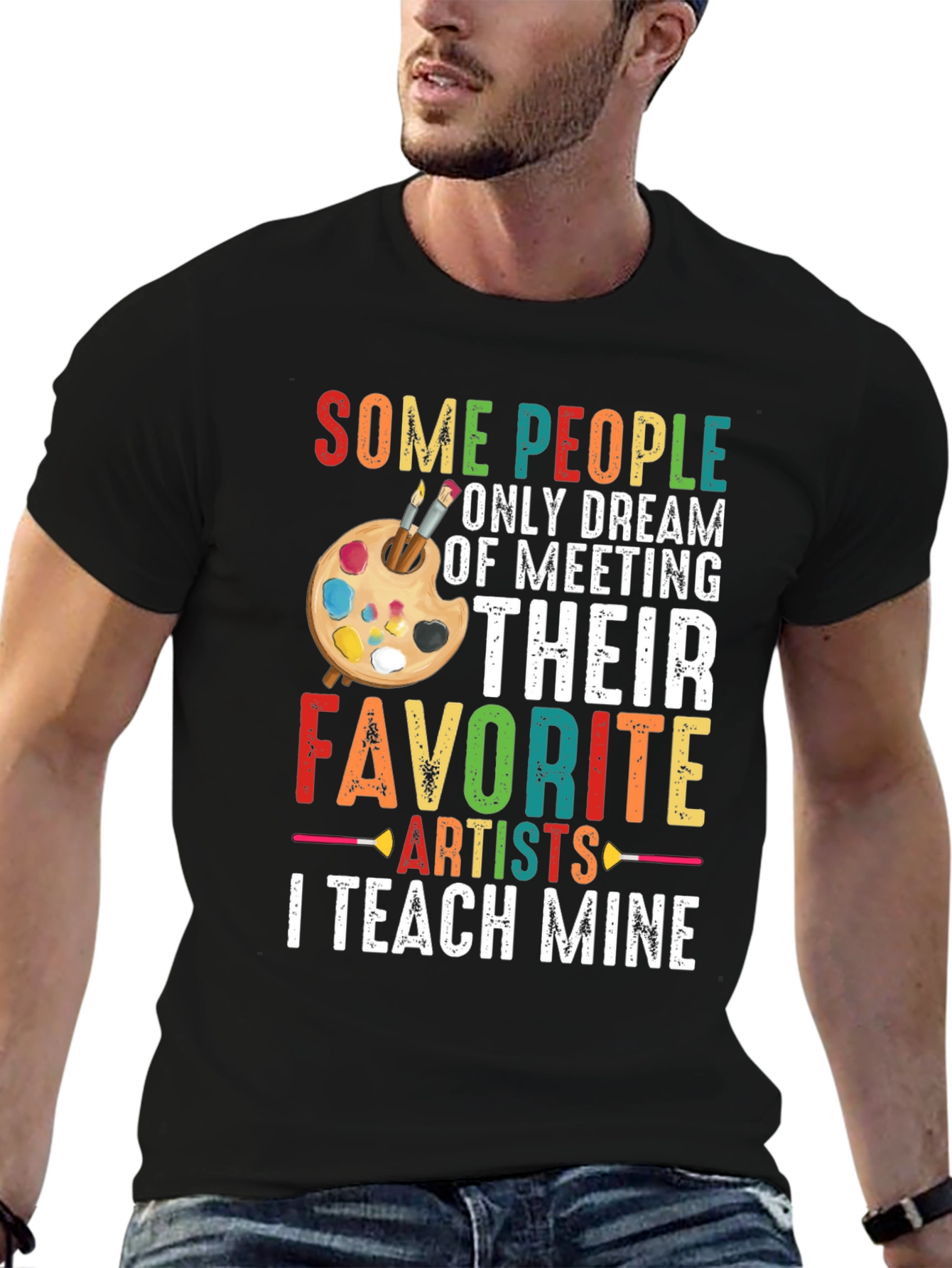 Artist Teacher T-Shirt - Teach Mine!