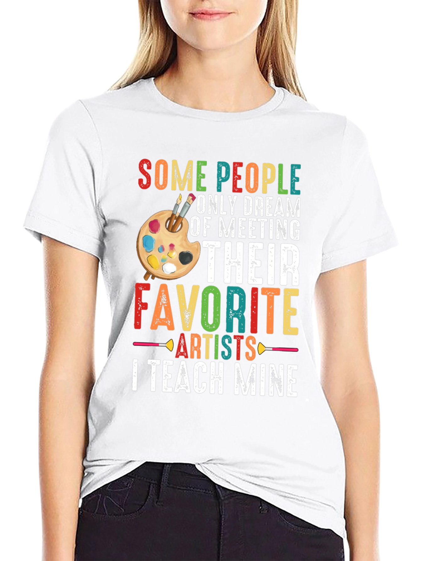 Artist Teacher T-Shirt - Teach Mine!