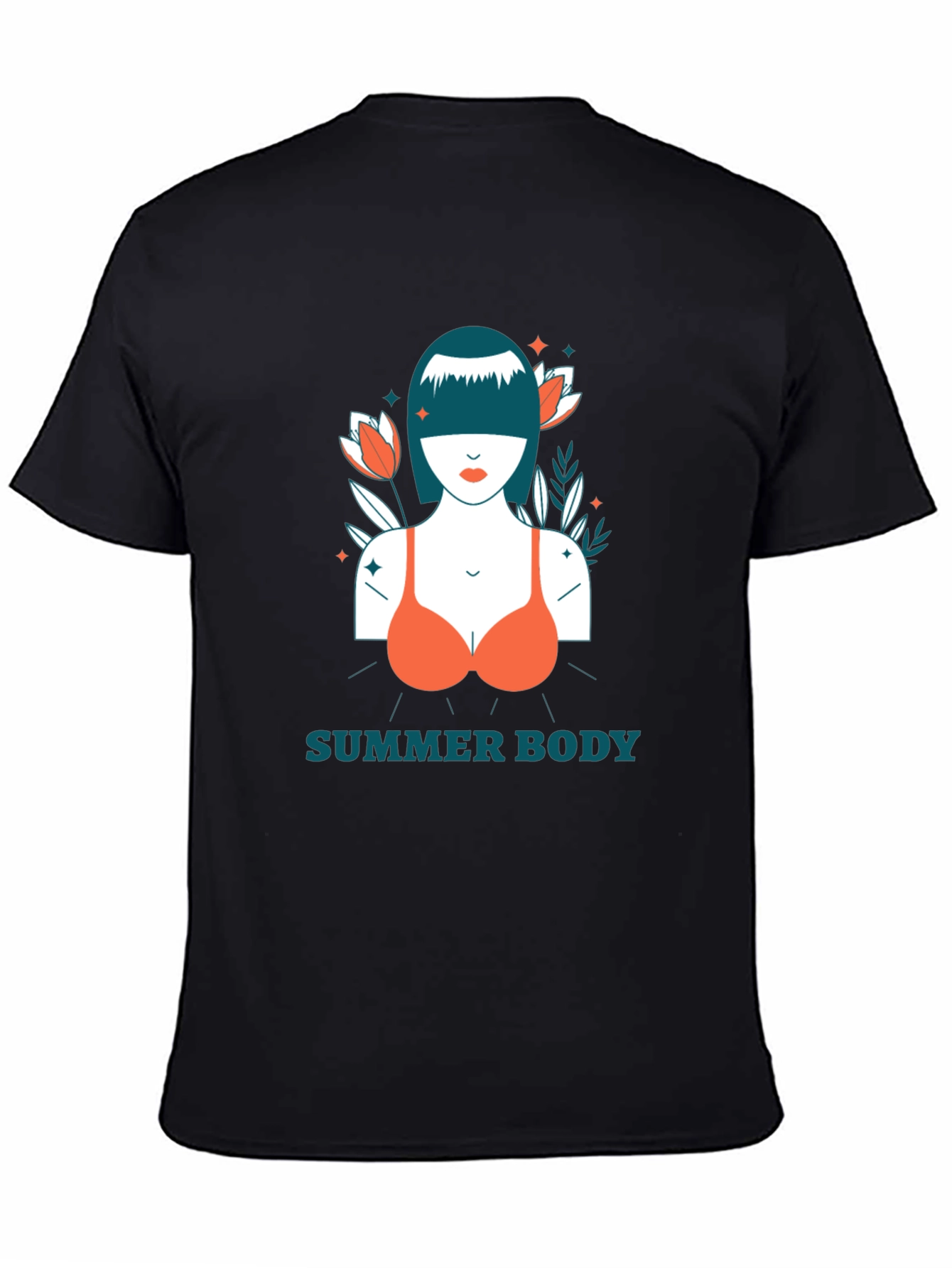 Summer Body Graphic Print T-Shirt