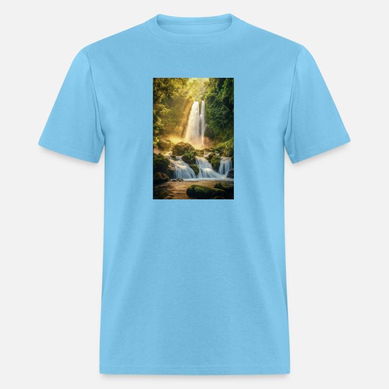 Sunrise Over Hidden Waterfall