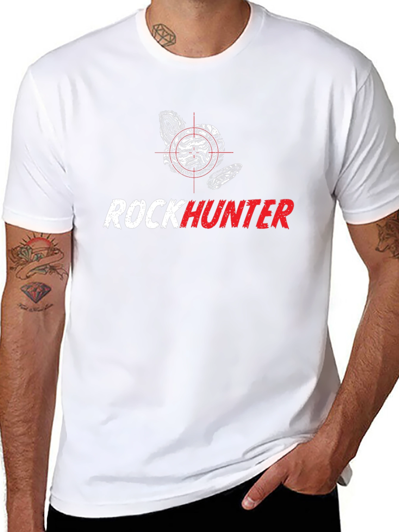 Rock Hunter Graphic Tee - Stylish & Comfortable