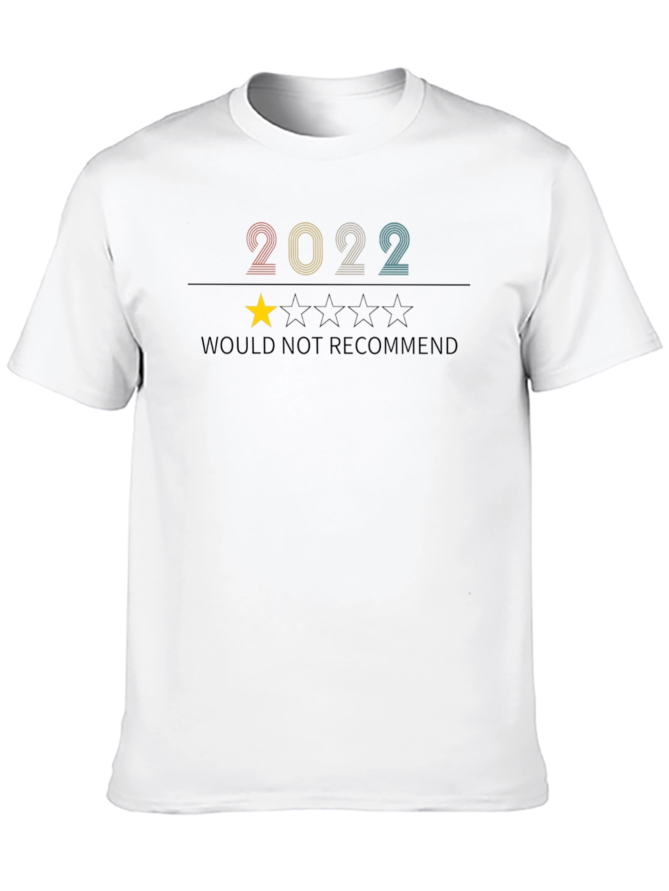 2022 One-Star Review Graphic T-Shirt