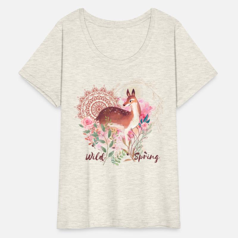 Sweet Deer In Wild Spring - 5