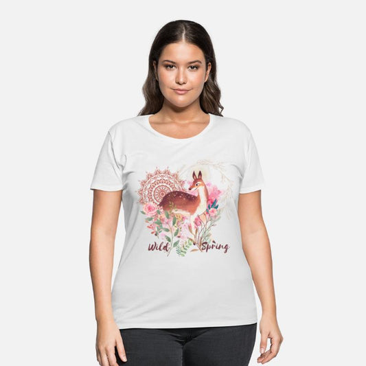 Sweet Deer In Wild Spring - 5