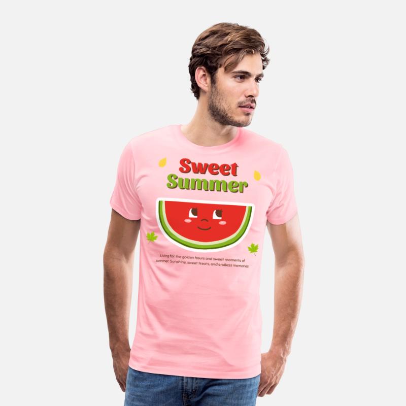 Sweet Summer Cute Watermelon Design for Sunny Days