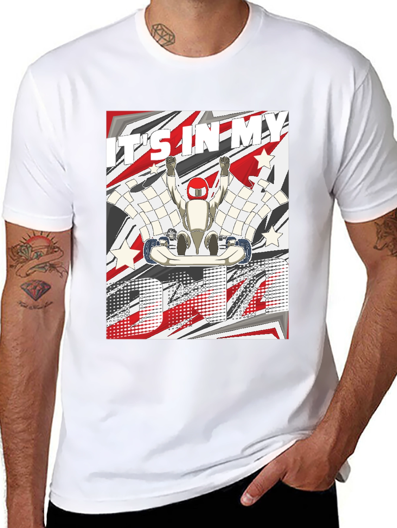 Its In My DNA Racing Tee