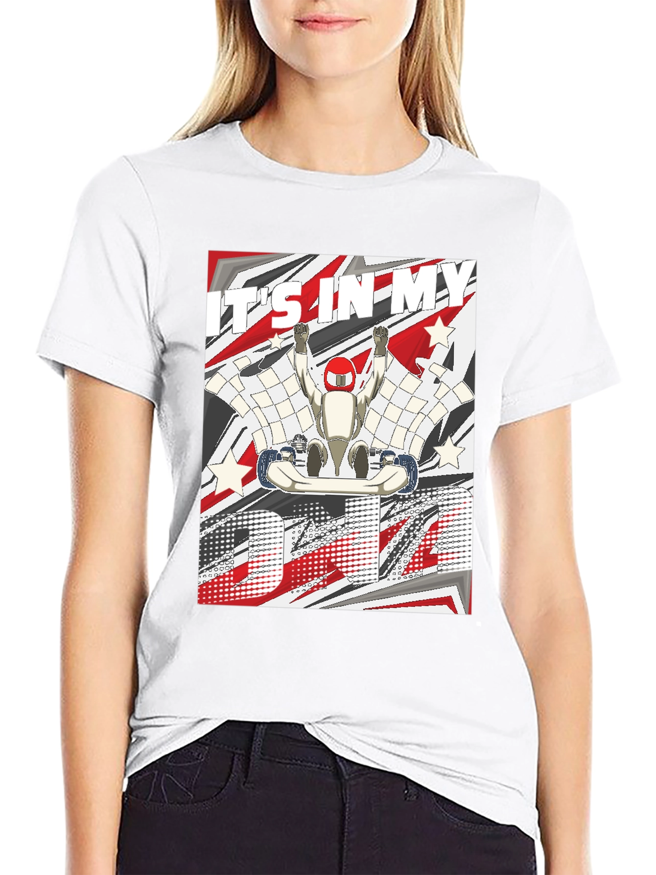 Its In My DNA Racing Tee