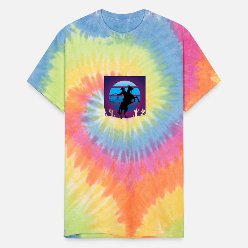 Synthwave Cowboy Rancher Gift