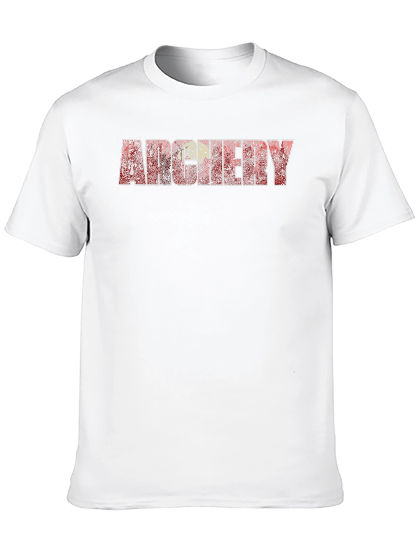 Archery Graphic Tee - Black Cotton Shirt