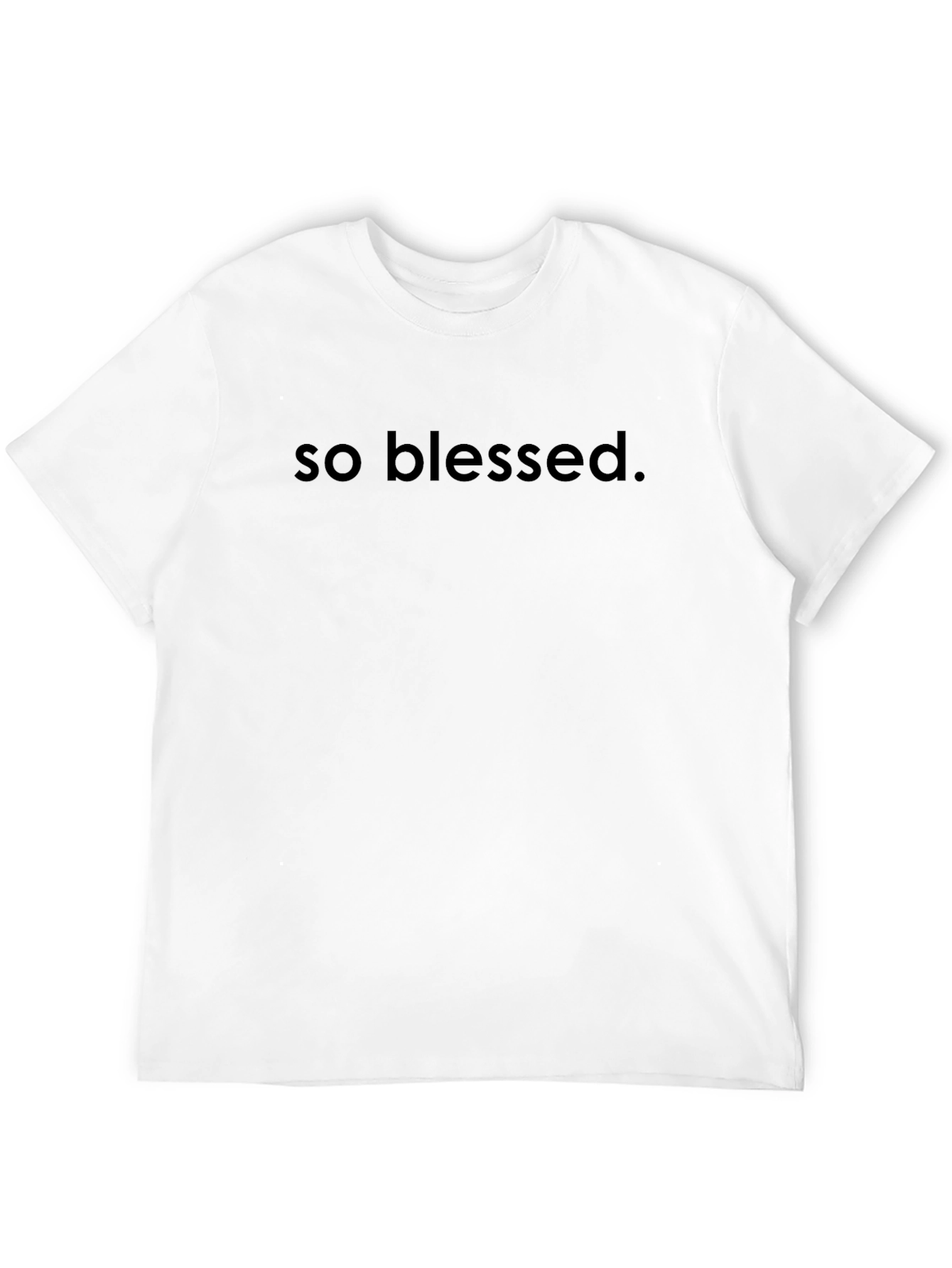 So Blessed Black T-Shirt - Stylish & Comfortable