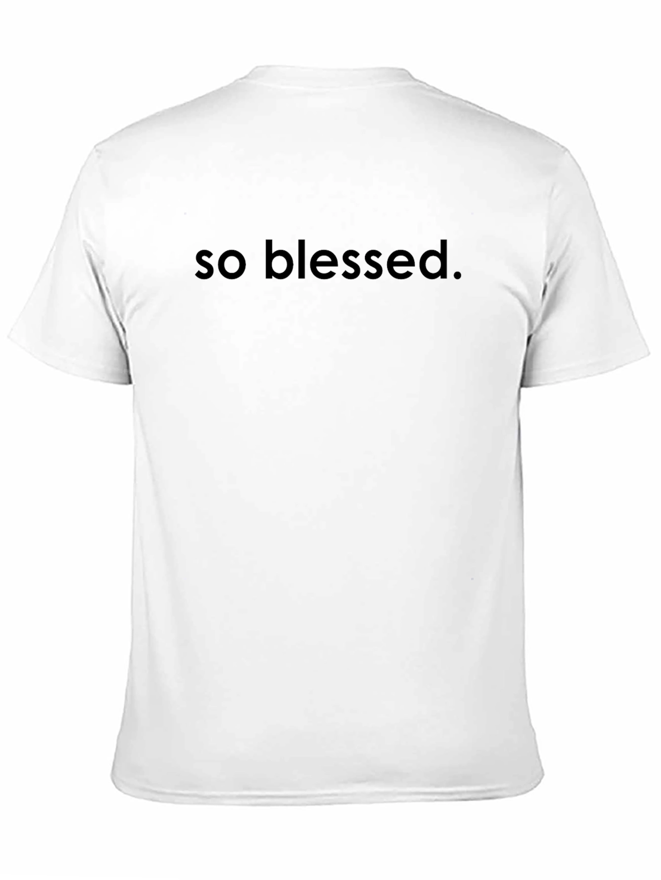 So Blessed Black T-Shirt - Stylish & Comfortable