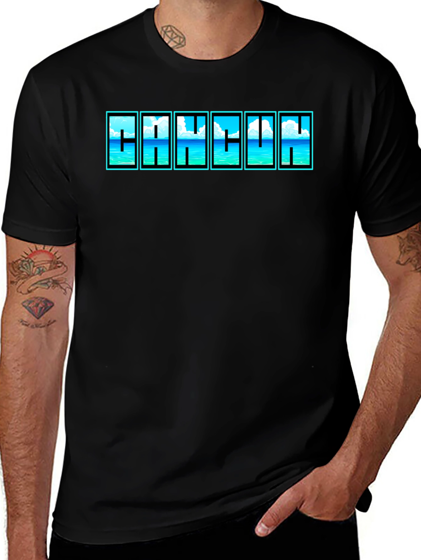 CANCUN Graphic T-Shirt - Vacation Ready