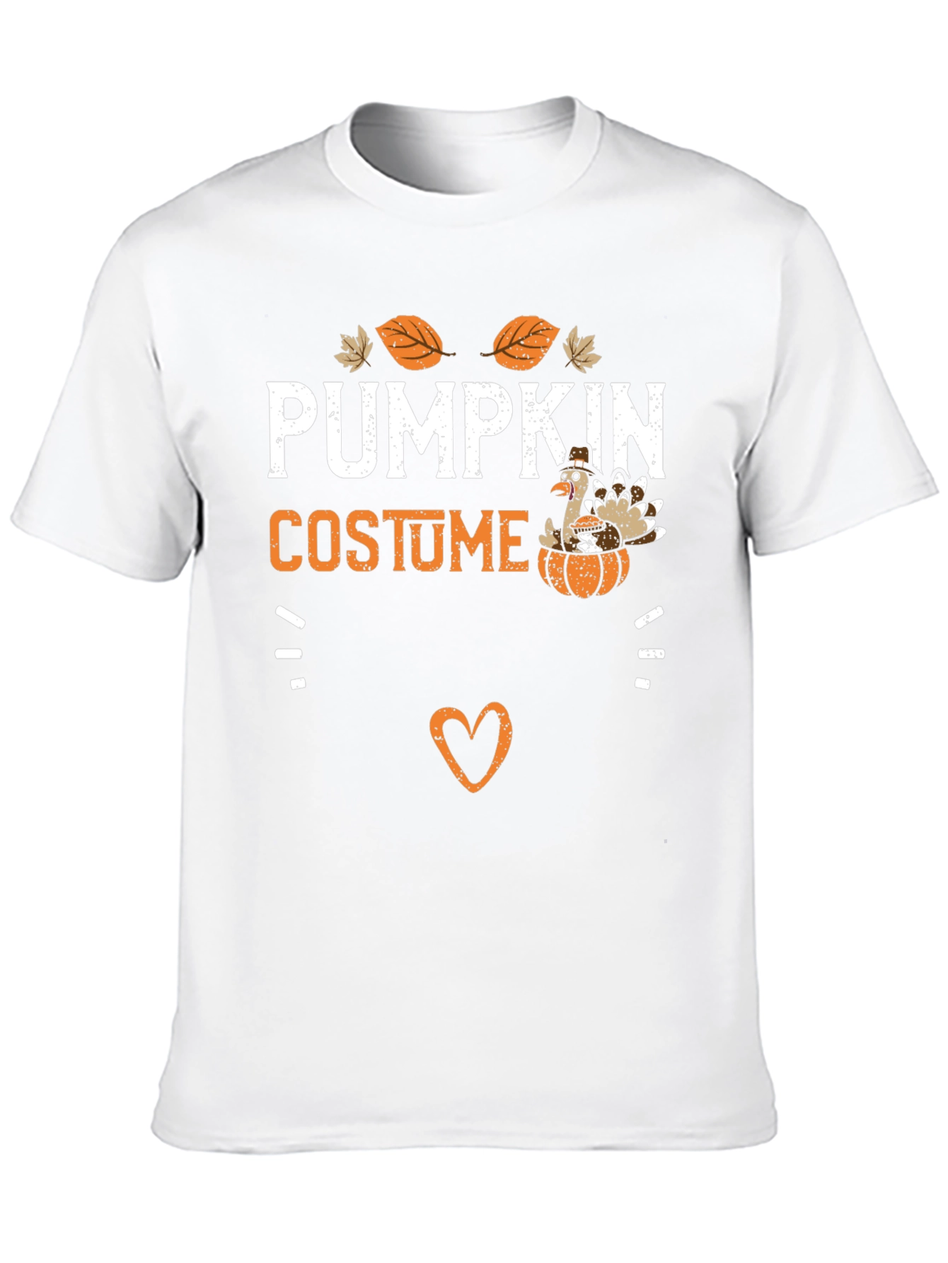 Thanksgiving Pumpkin Costume Turkey T-Shirt
