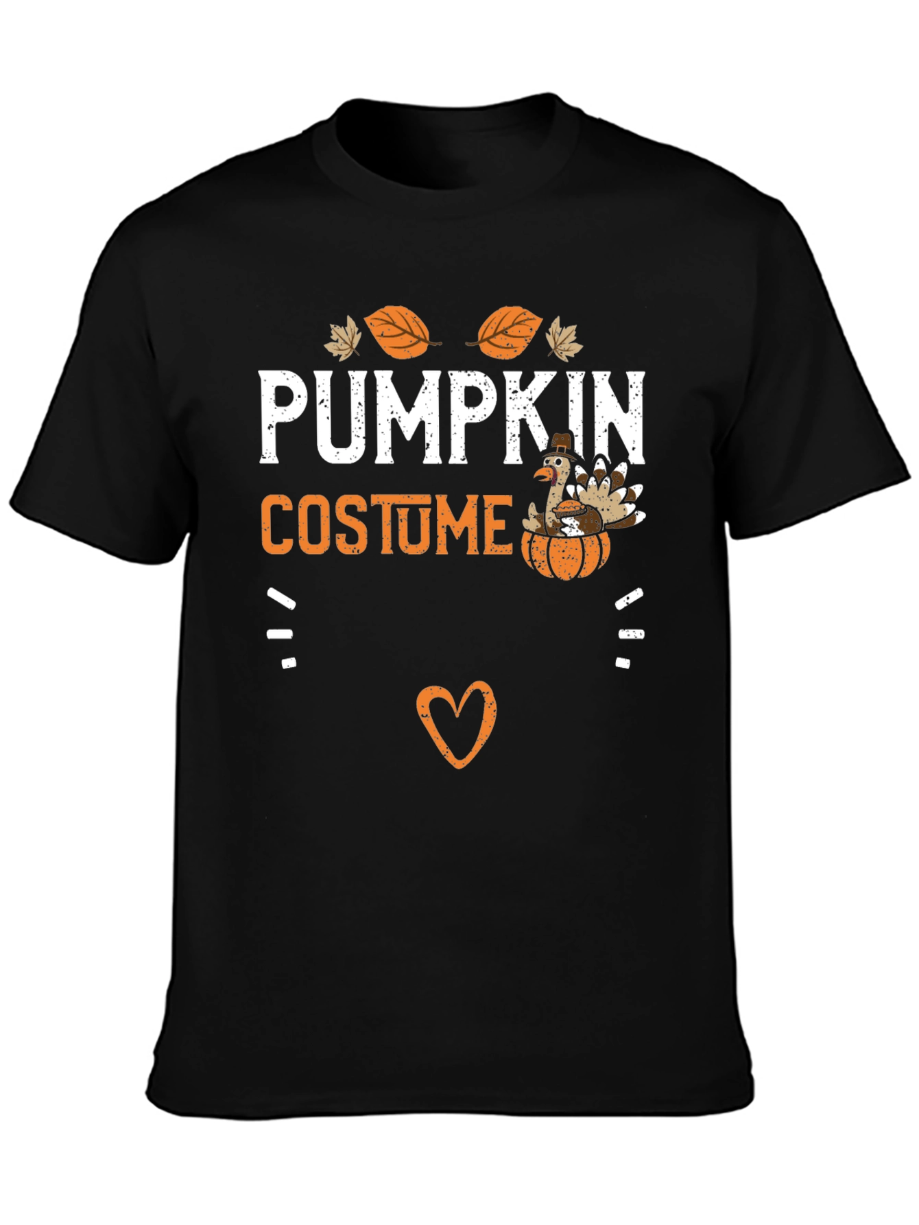 Thanksgiving Pumpkin Costume Turkey T-Shirt