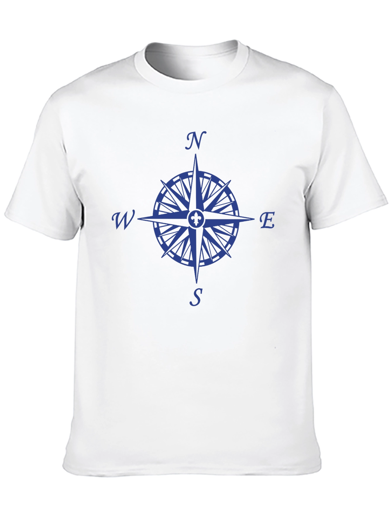 Compass Rose T-Shirt - Classic Nautical Design