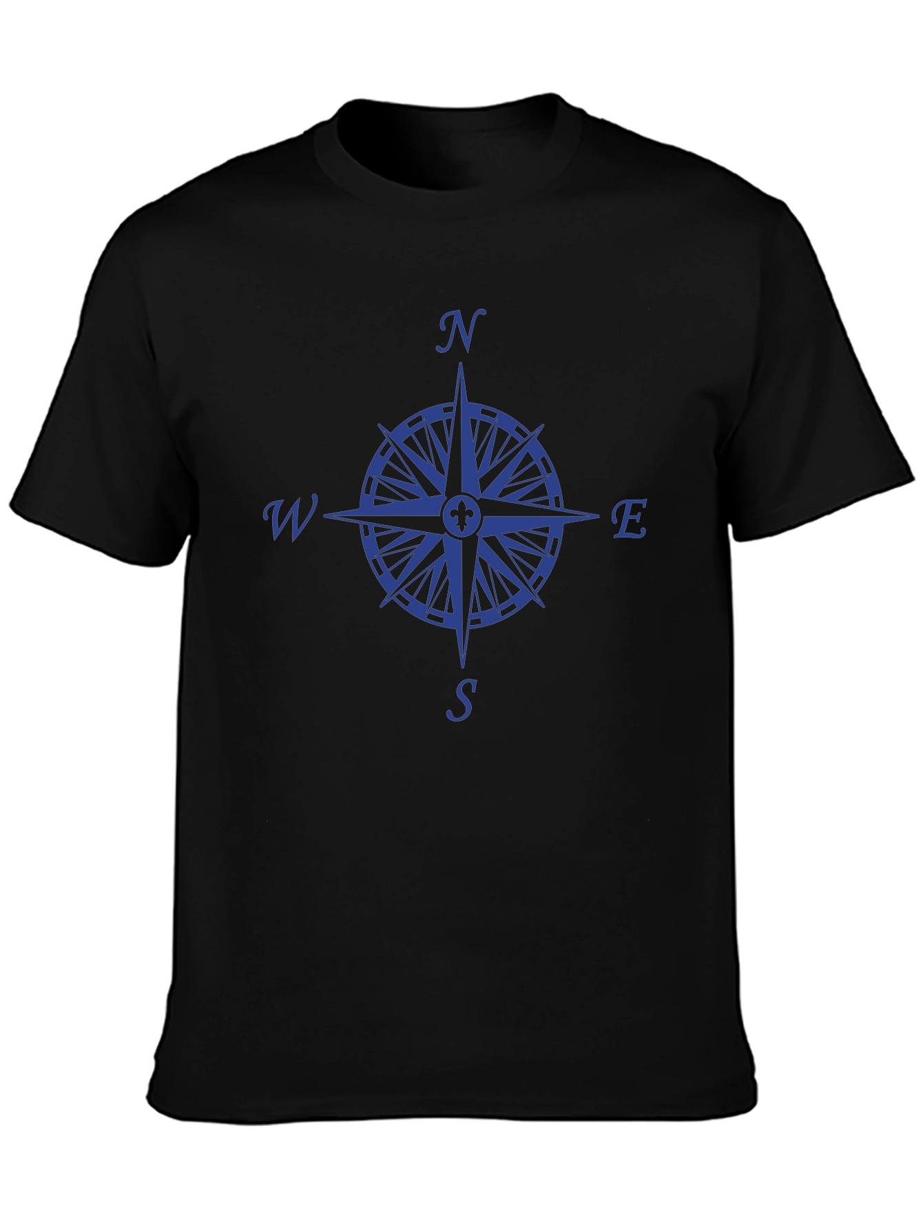 Compass Rose T-Shirt - Classic Nautical Design
