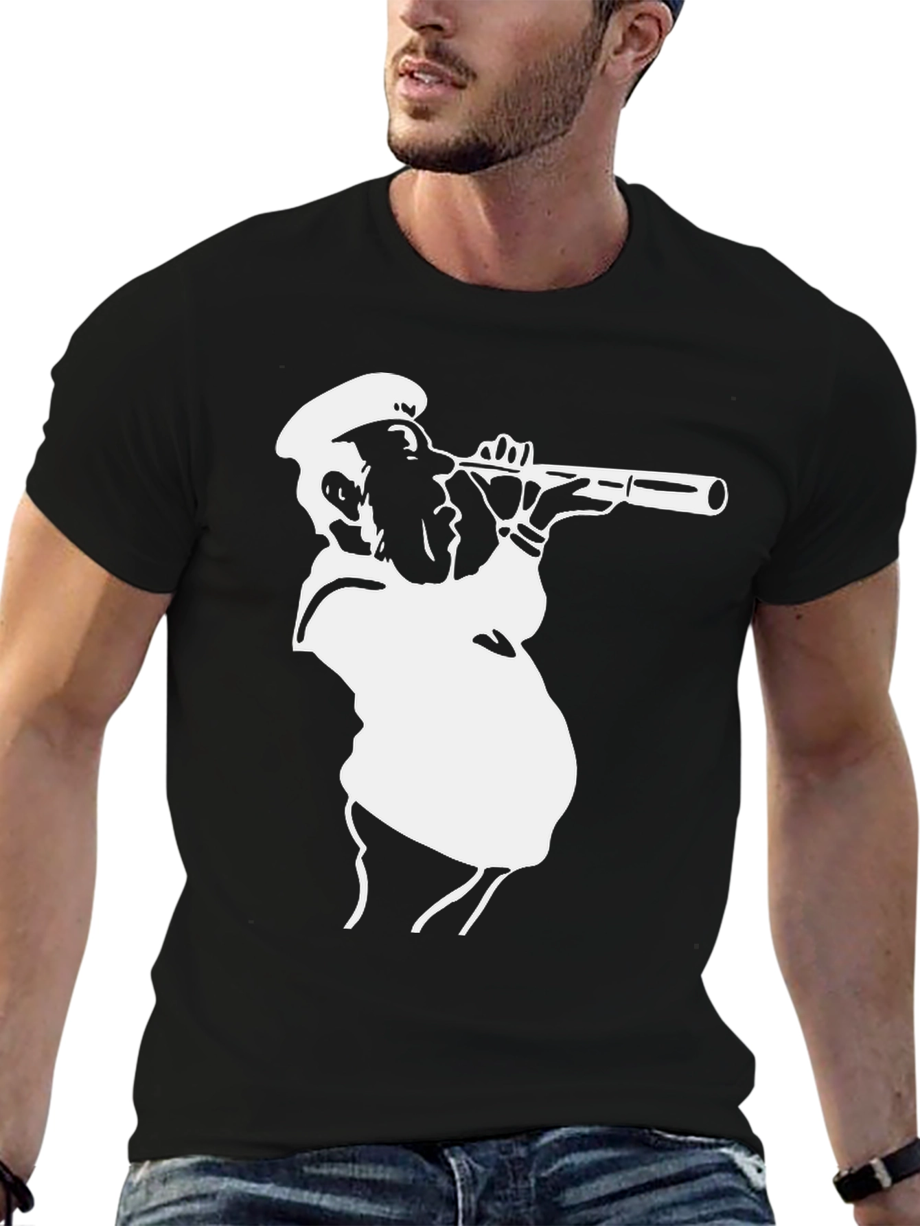 Nautical Mariner T-Shirt - Captain Graphic Tee