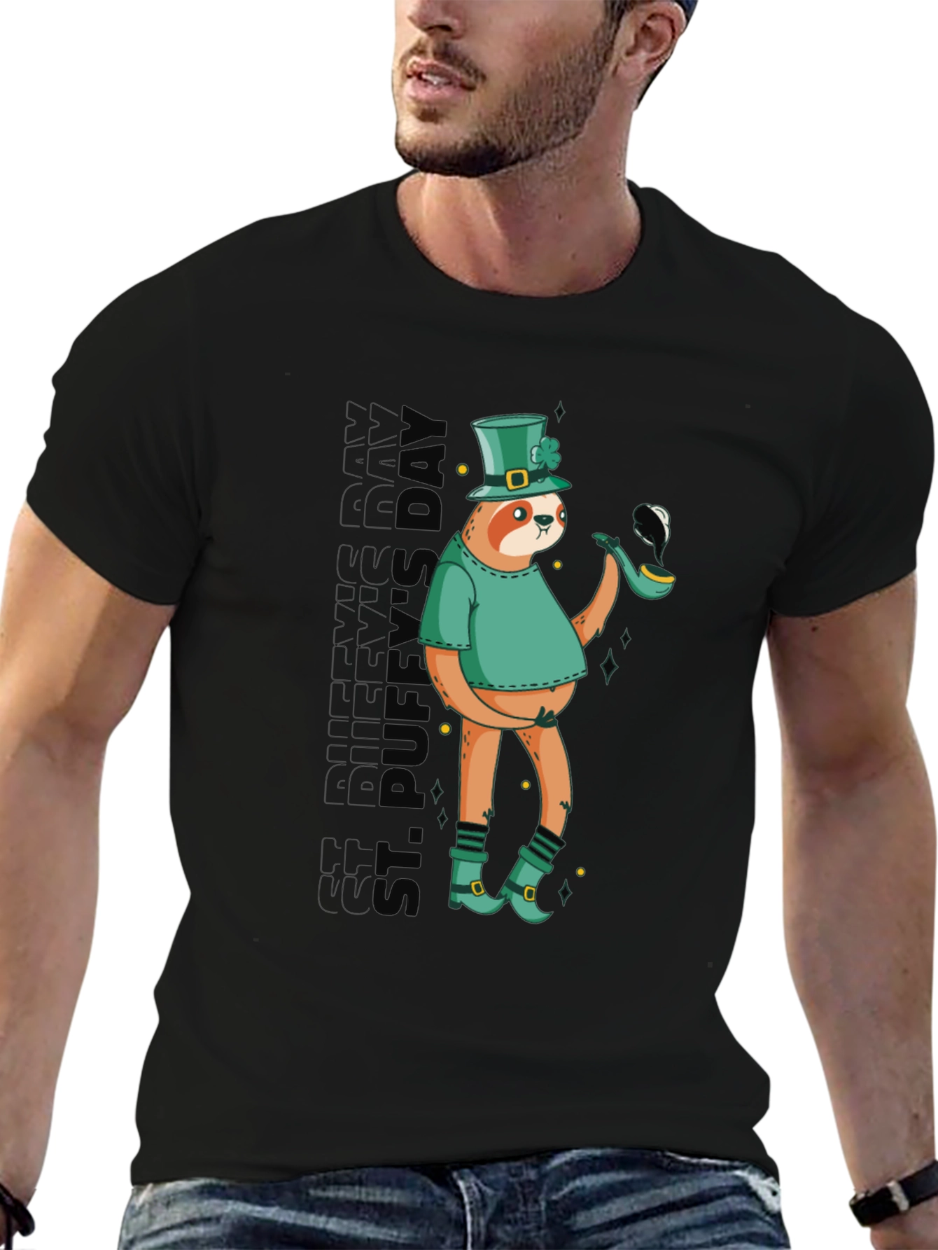 St. Puffys Day Sloth T-Shirt