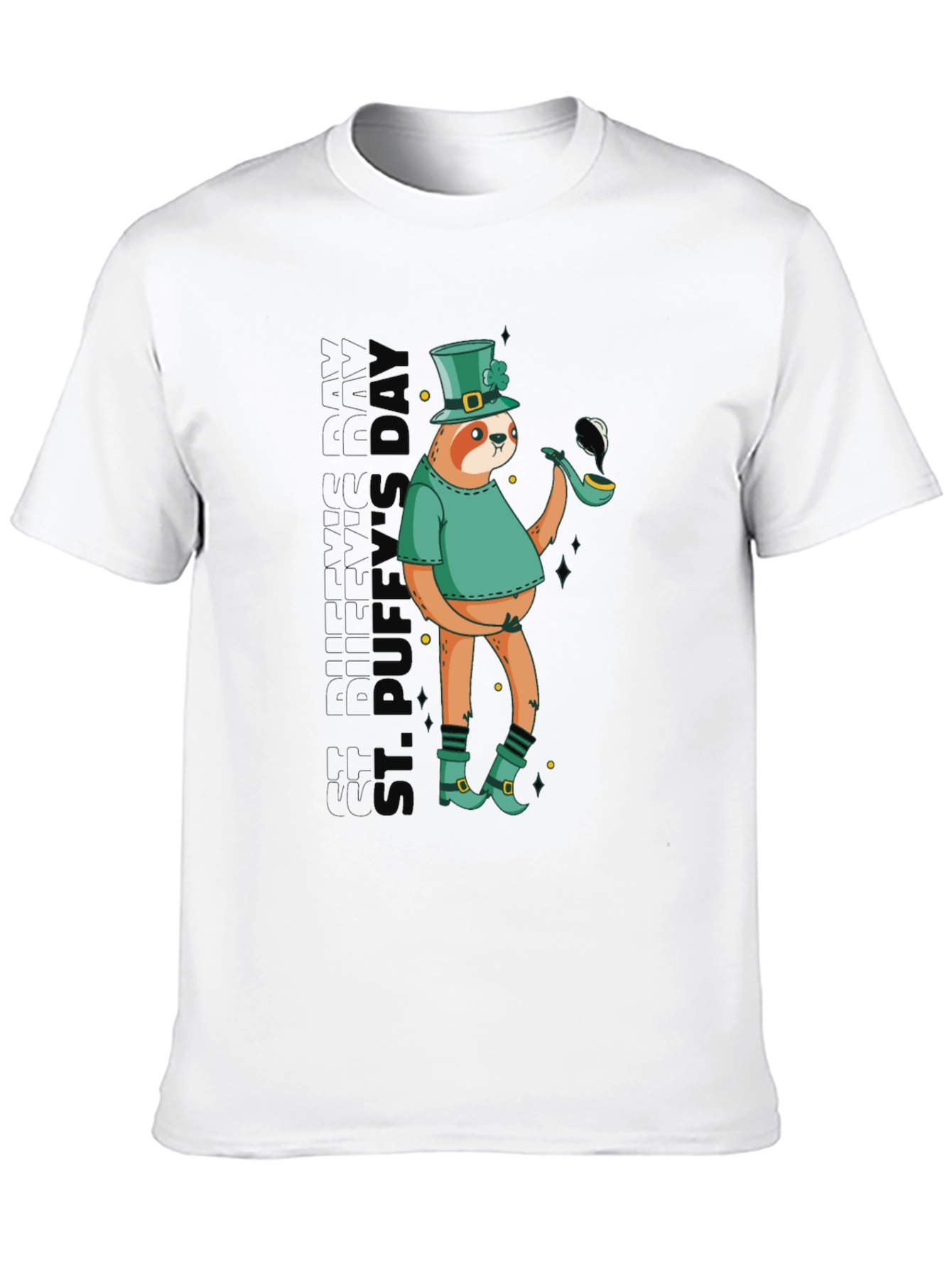 St. Puffys Day Sloth T-Shirt