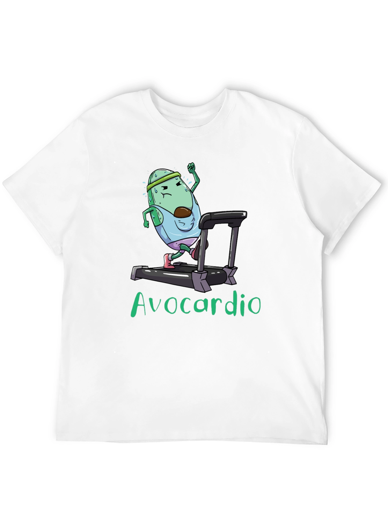 Avocardio Black Graphic T-Shirt