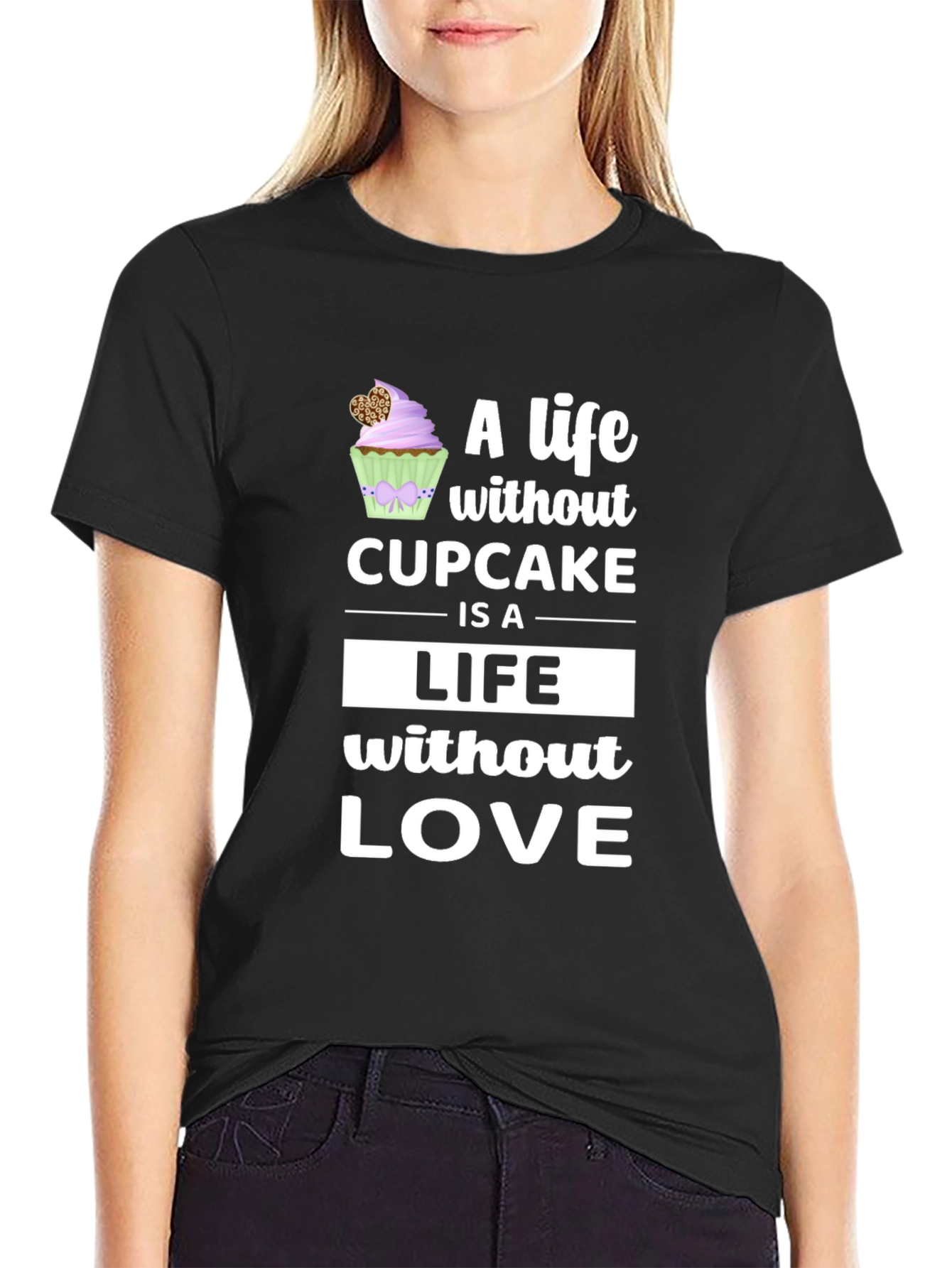 Cupcake Life T-Shirt - Sweet Treat Graphic Tee