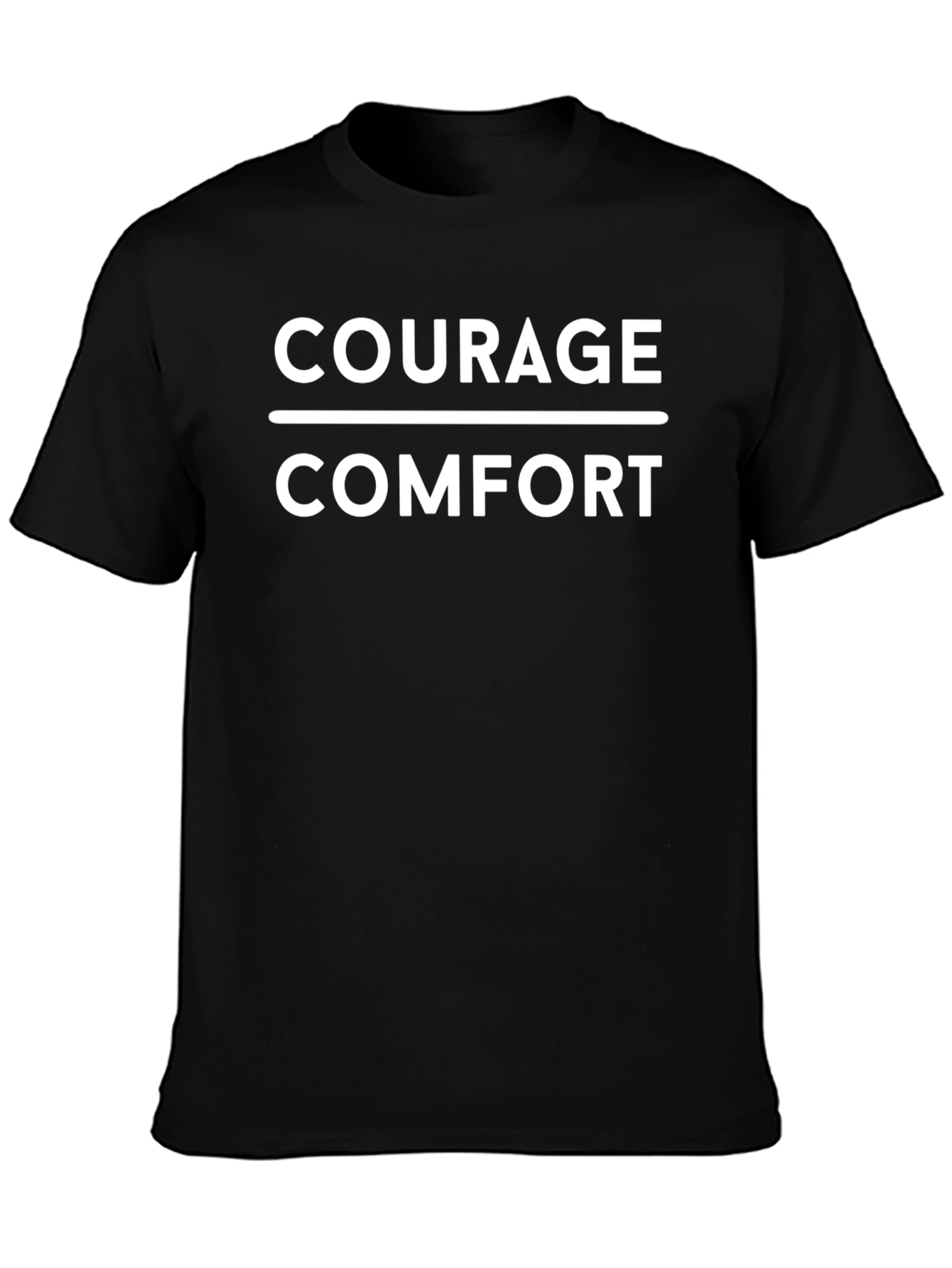 Courage Over Comfort Graphic T-Shirt
