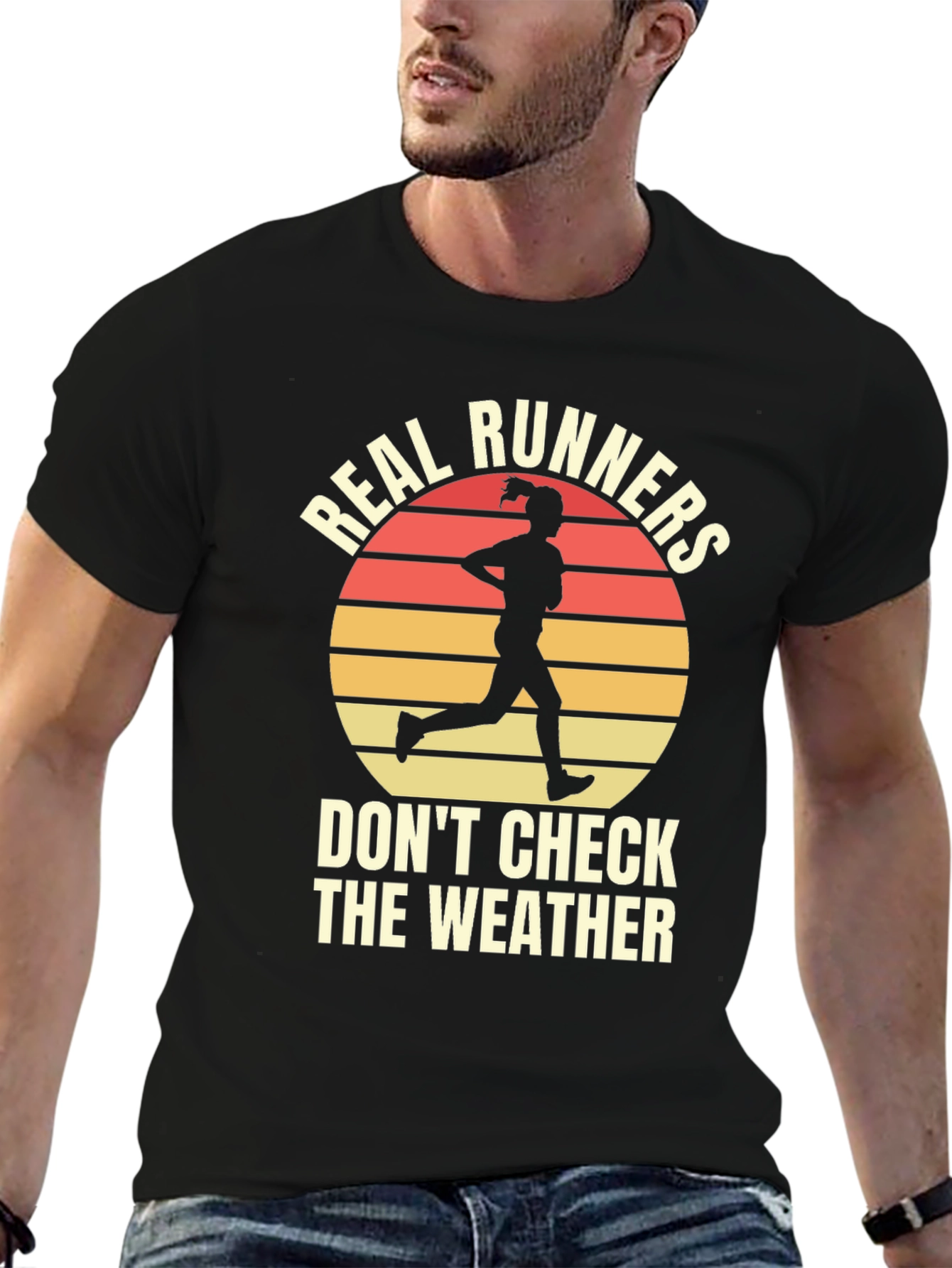 Real Runners T-Shirt - Weather Doesnt Matter!