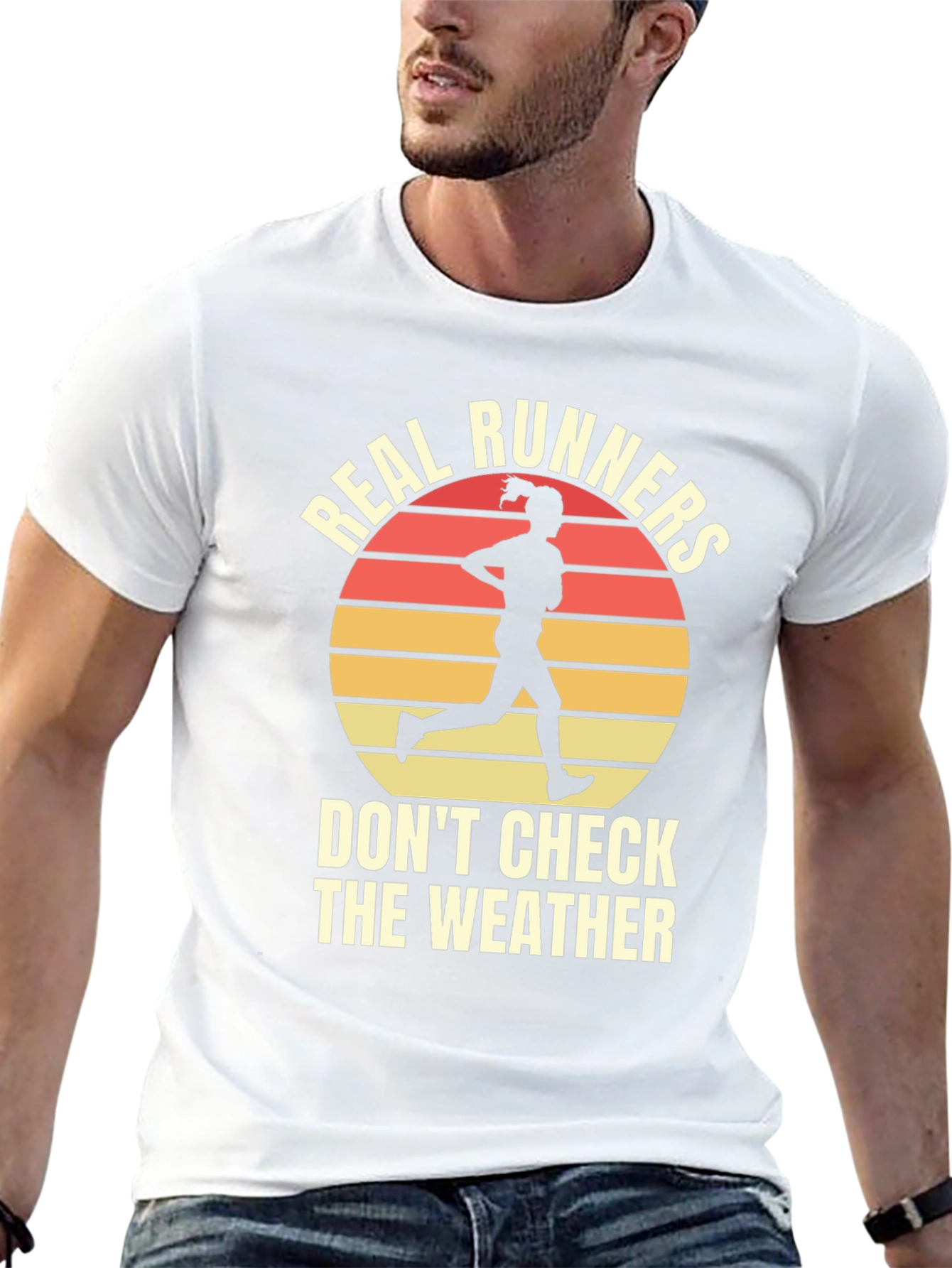 Real Runners T-Shirt - Weather Doesnt Matter!