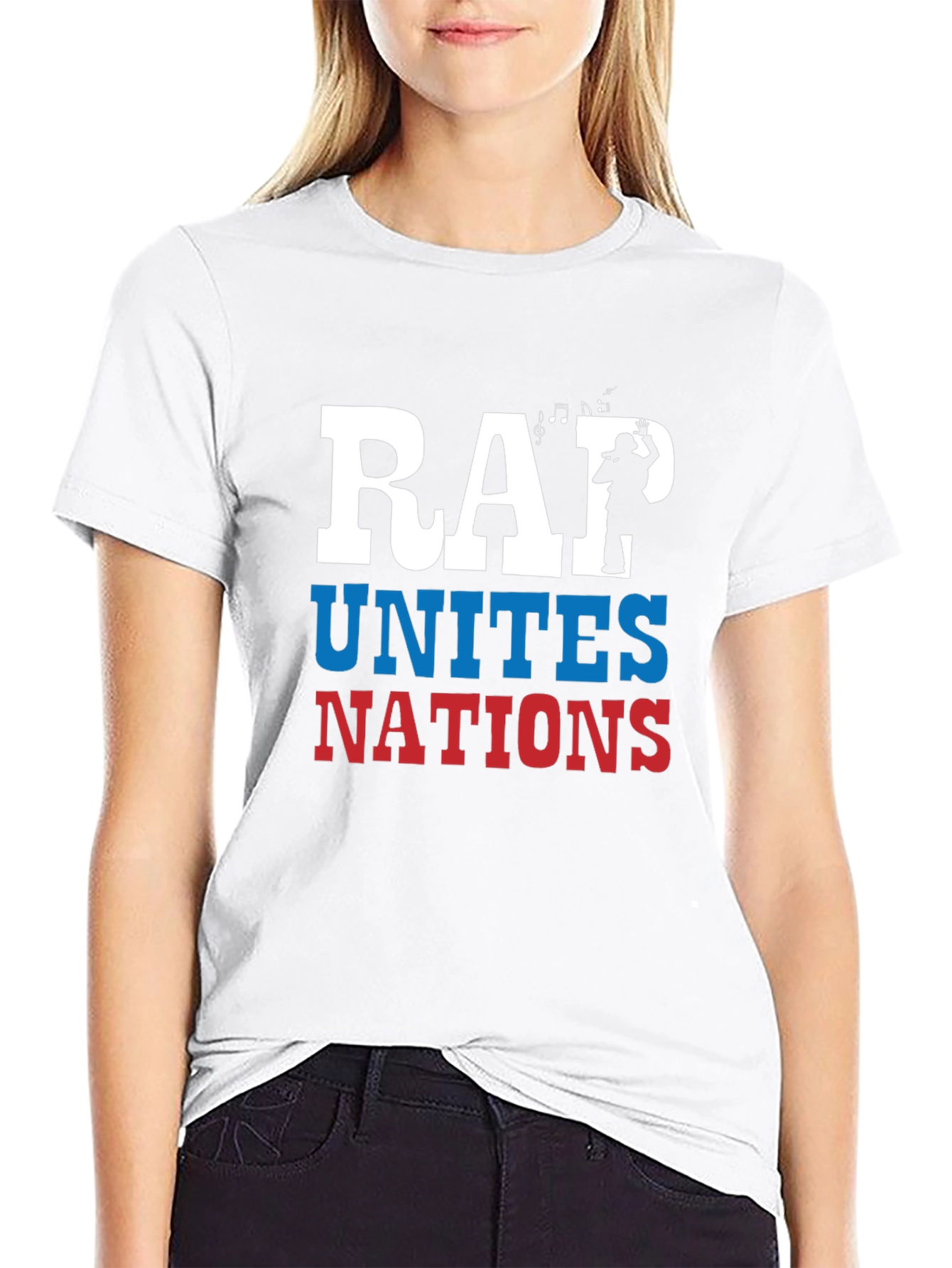 Rap Unites Nations Graphic T-Shirt