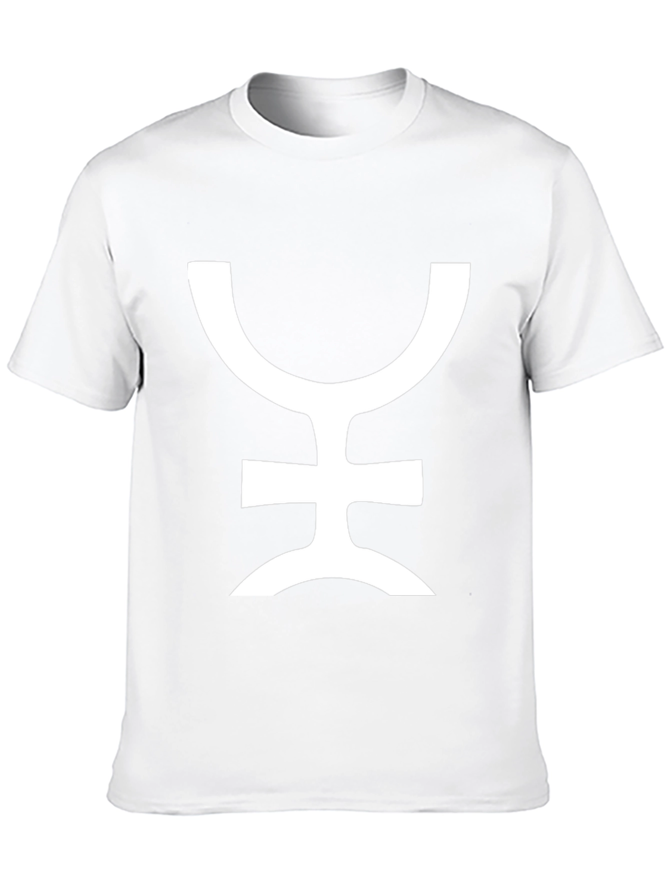 Symbol Graphic Tee - Stylish Black Cotton T-Shirt