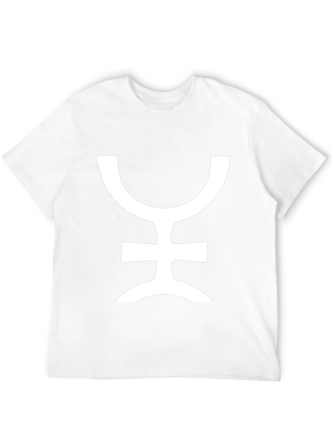 Symbol Graphic Tee - Stylish Black Cotton T-Shirt