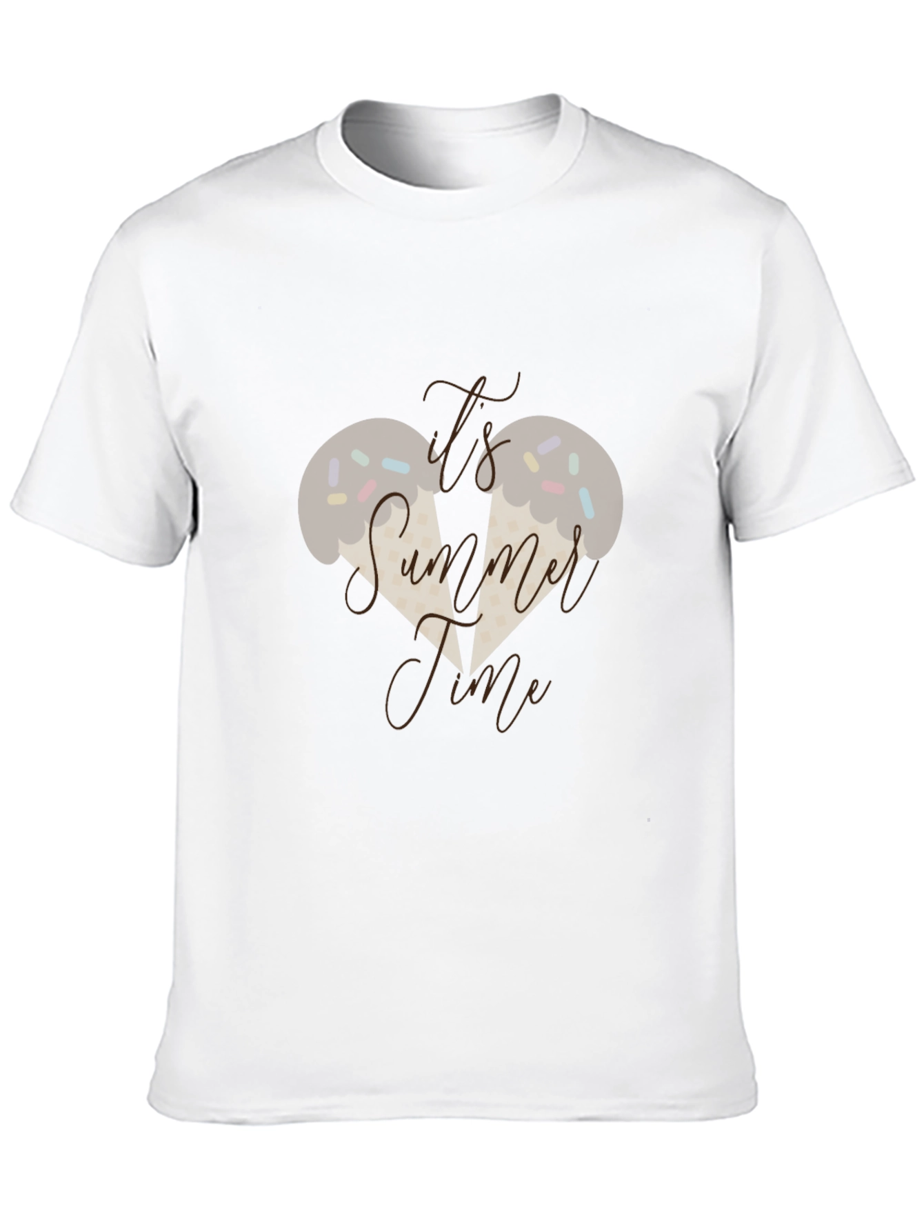 Summer Time Ice Cream Graphic Tee