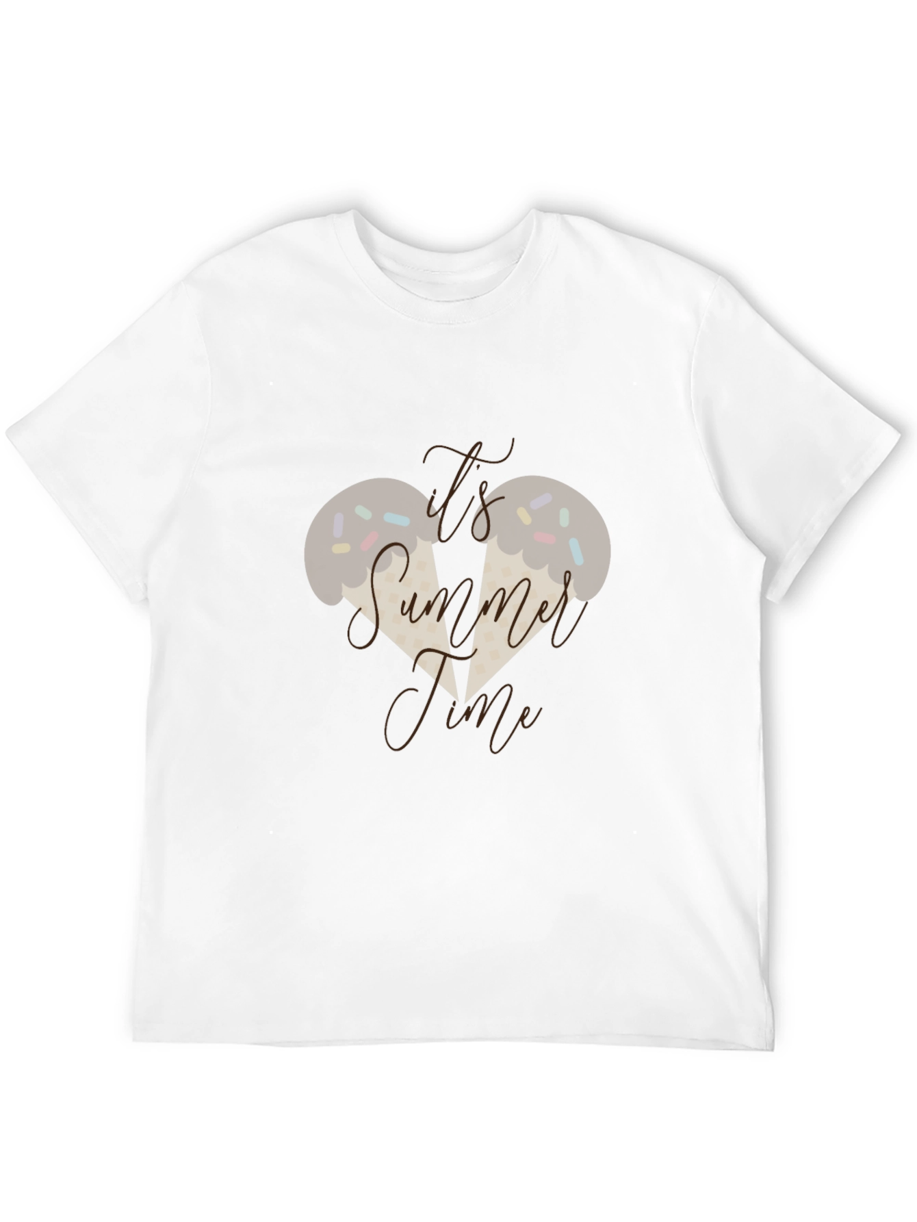 Summer Time Ice Cream Graphic Tee