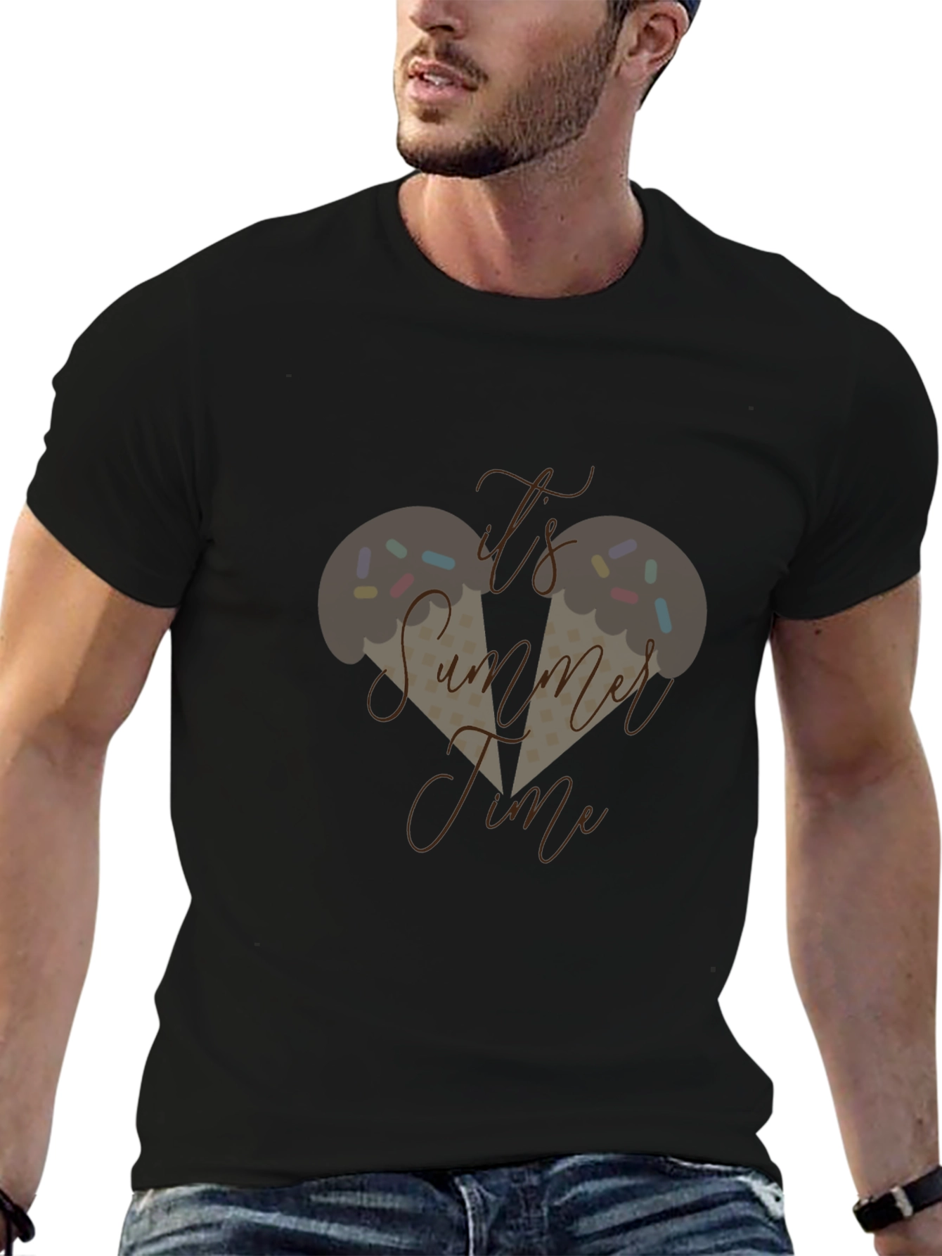 Summer Time Ice Cream Graphic Tee