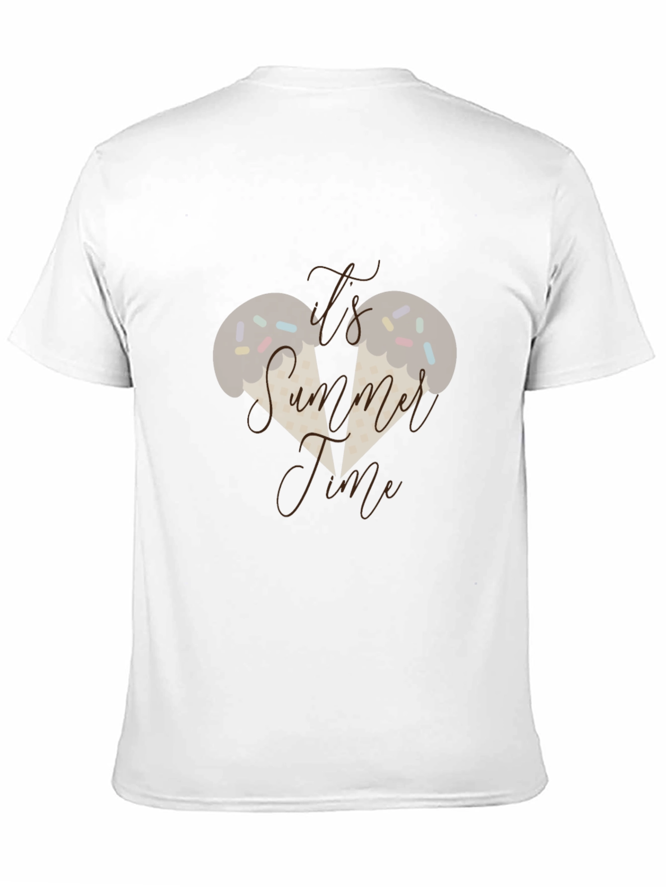 Summer Time Ice Cream Graphic Tee