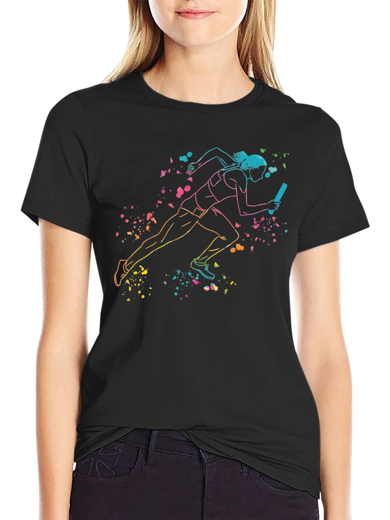 Colorful Runner T-Shirt