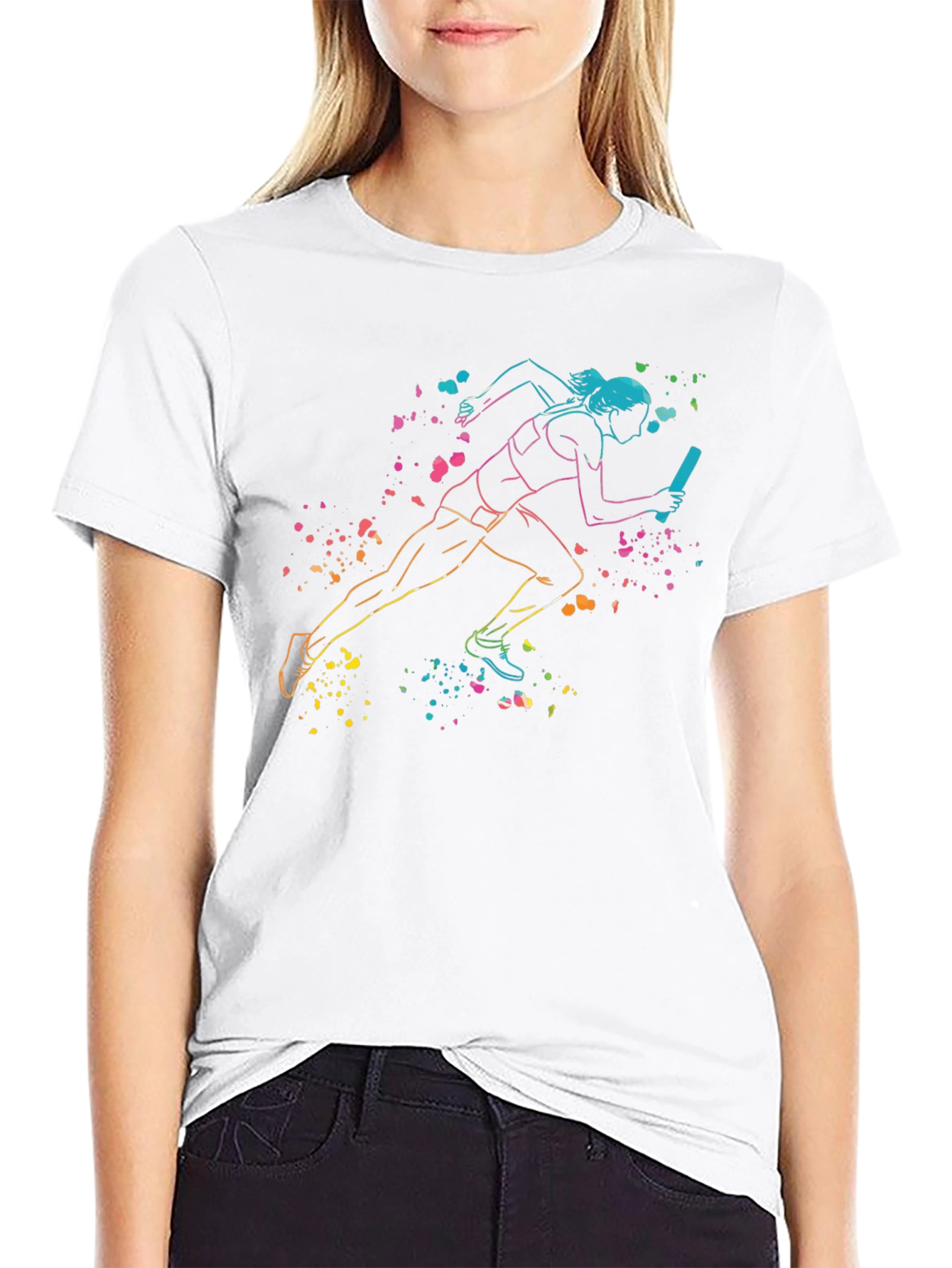 Colorful Runner T-Shirt