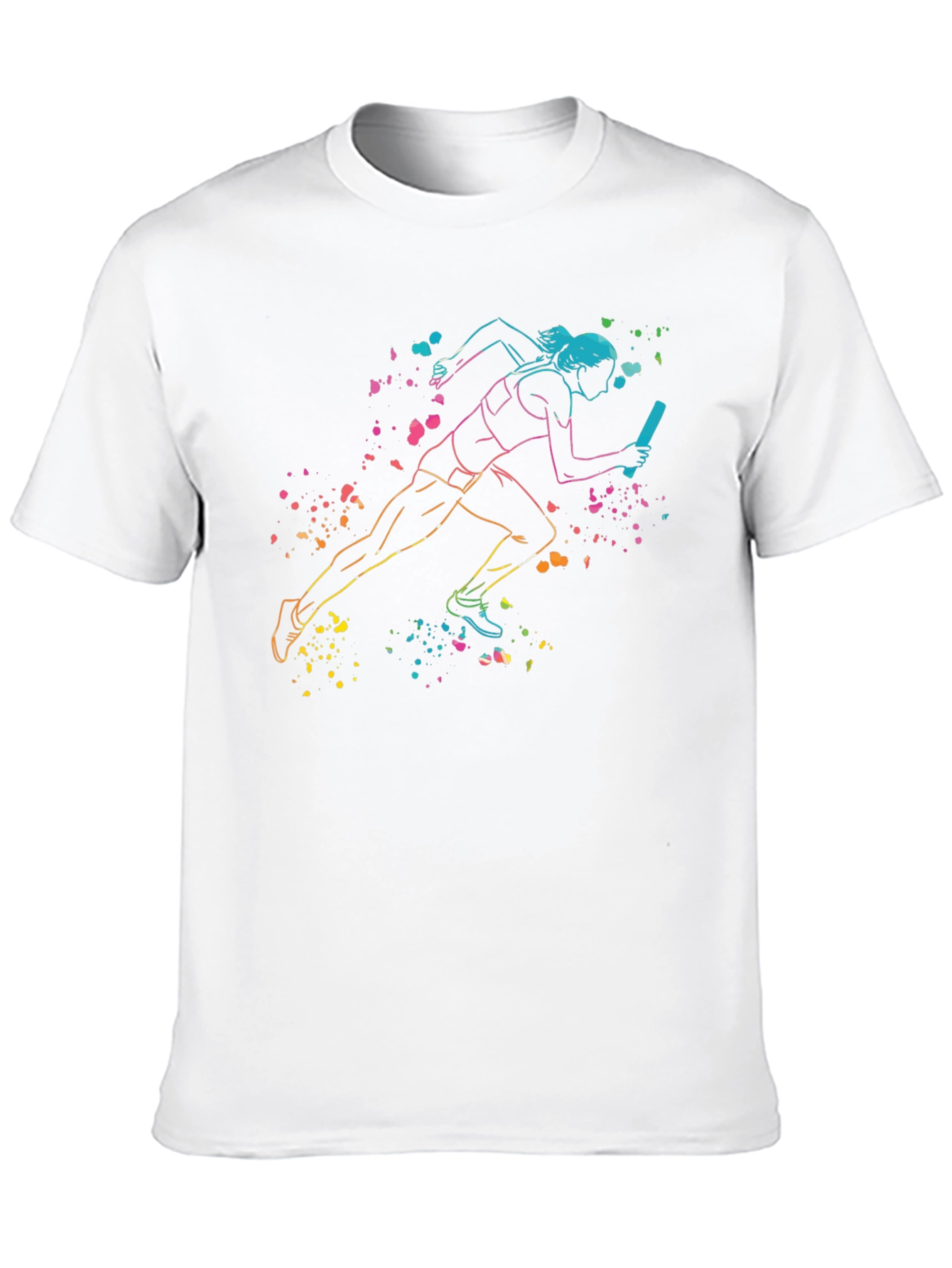 Colorful Runner T-Shirt