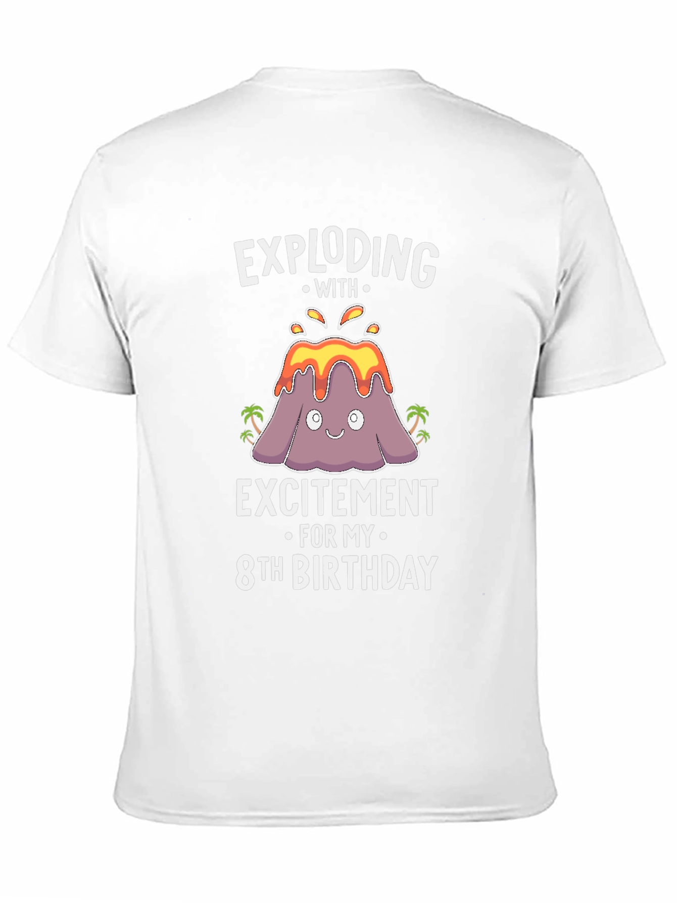 Exploding with Excitement 8th Birthday T-Shirt