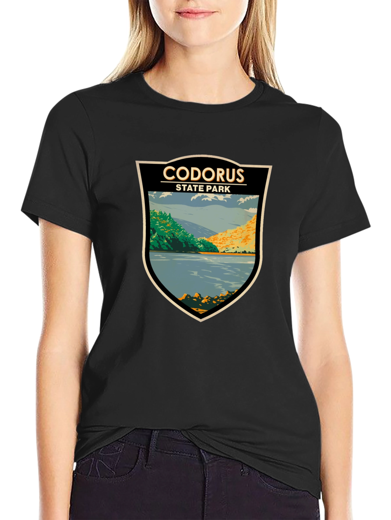 Codorus State Park T-Shirt Black Unisex