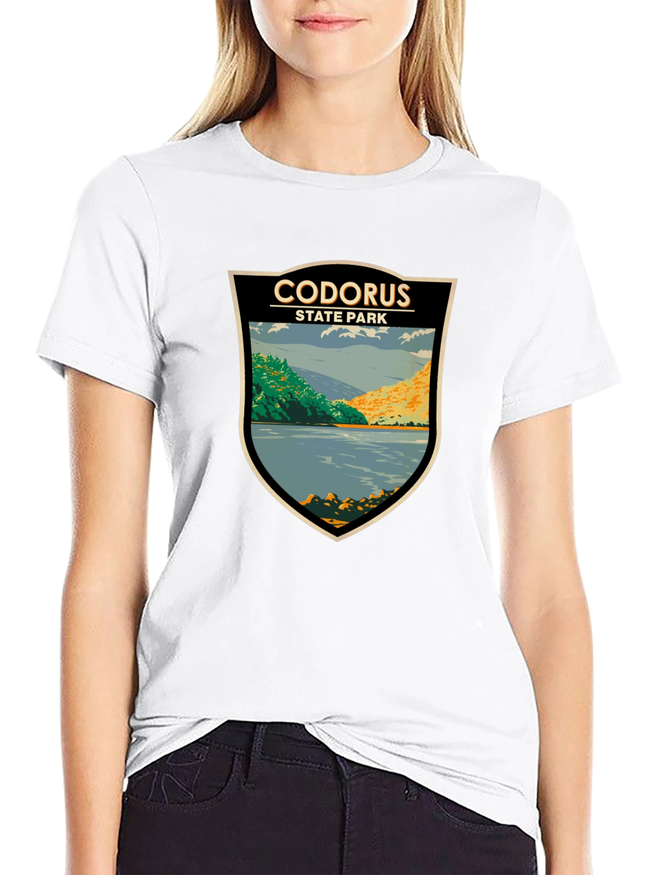 Codorus State Park T-Shirt Black Unisex