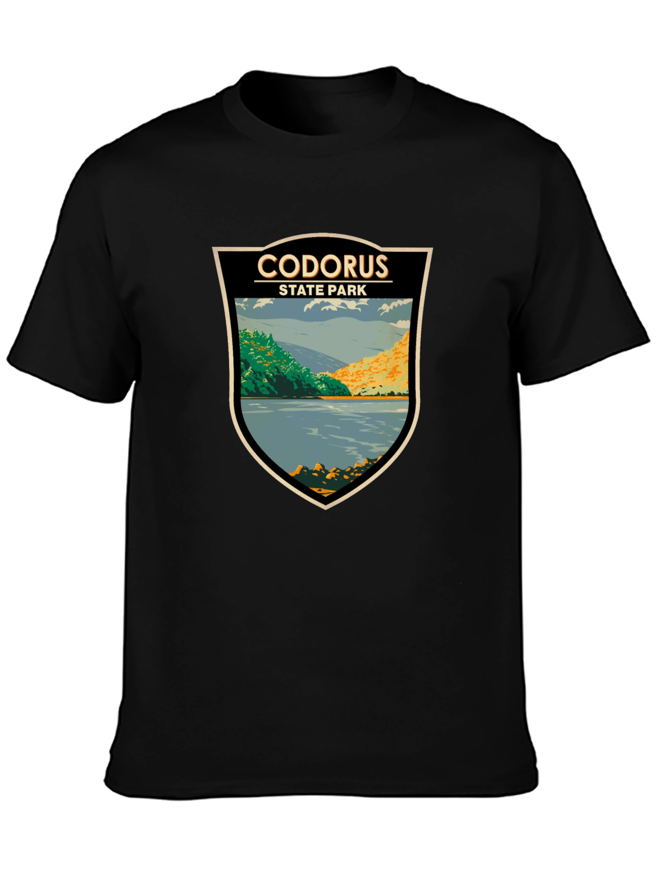 Codorus State Park T-Shirt Black Unisex