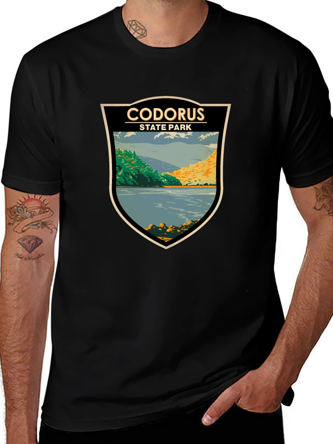 Codorus State Park T-Shirt Black Unisex